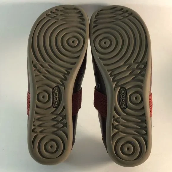 Keen womens slip on shoes adjustable slip on sneakers red size 7 011016 - Picture 7 of 8